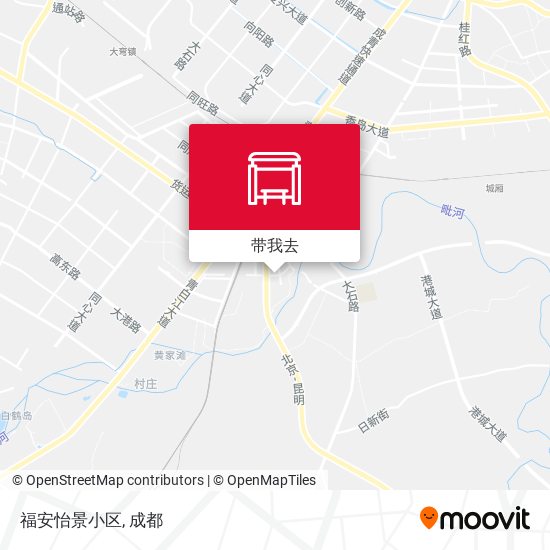 福安怡景小区地图