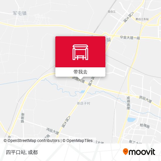 四平口站地图