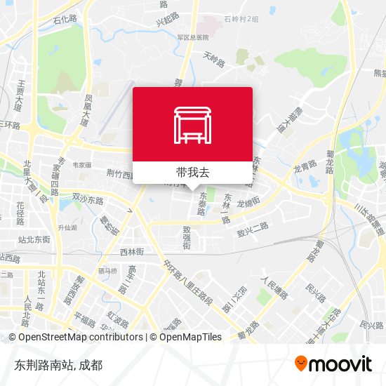 东荆路南站地图