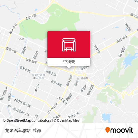 龙泉汽车总站地图