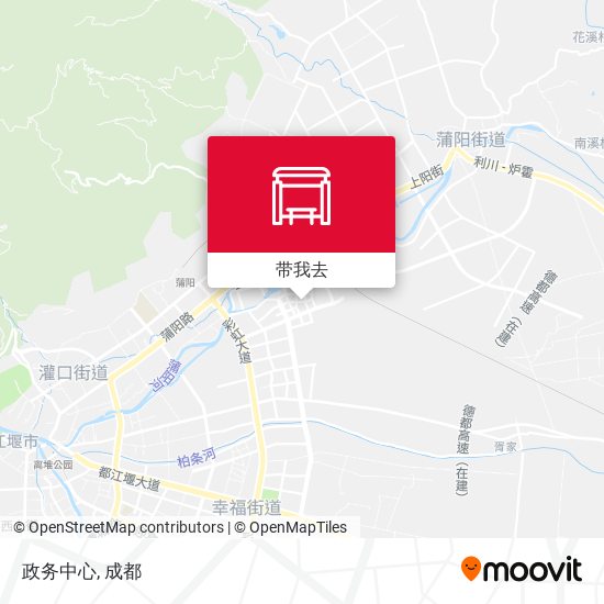政务中心地图