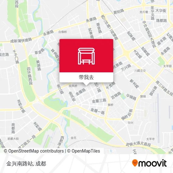 金兴南路站地图