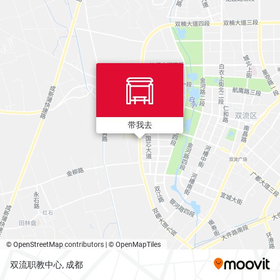 双流职教中心地图