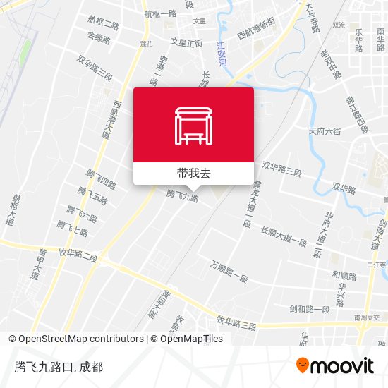 腾飞九路口地图