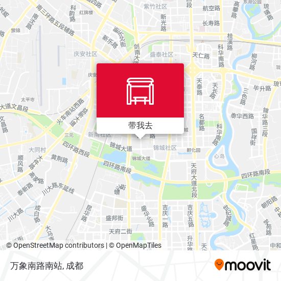万象南路南站地图
