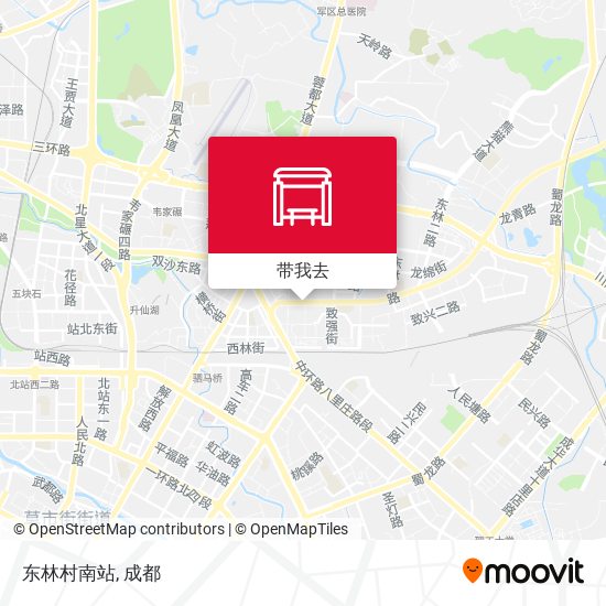 东林村南站地图