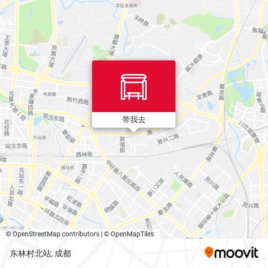 东林村北站地图