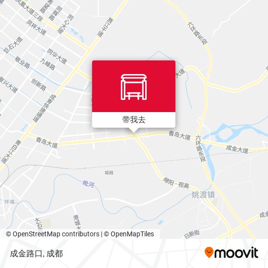 成金路口地图