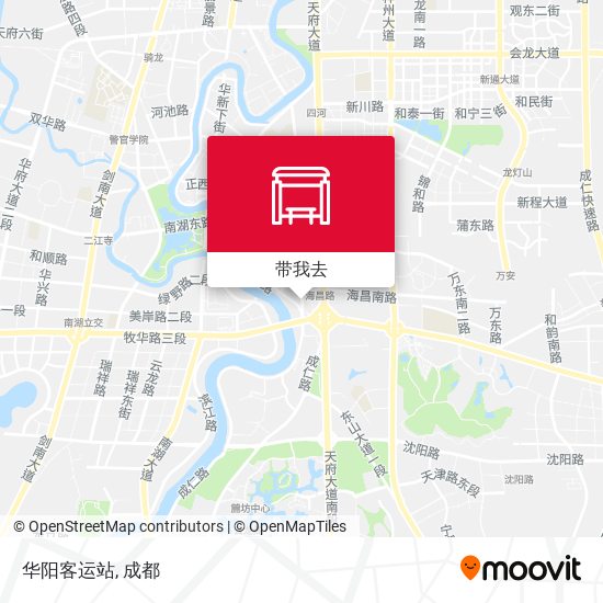 华阳客运站地图