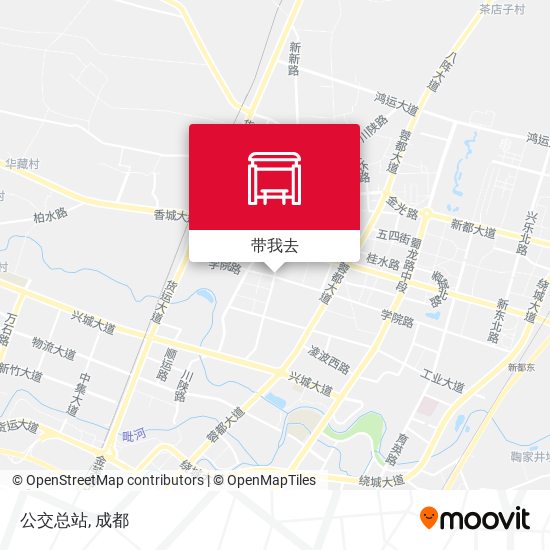 公交总站地图