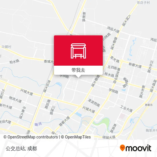 公交总站地图