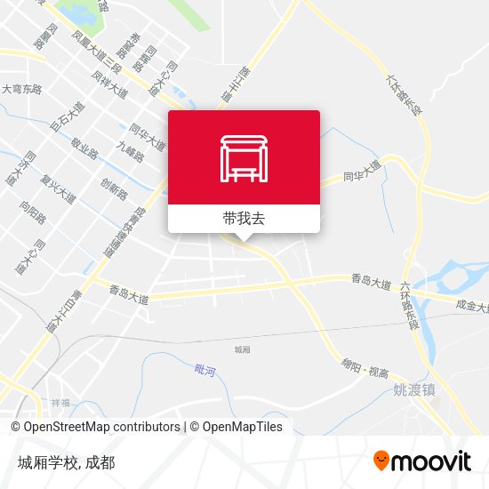 城厢学校地图