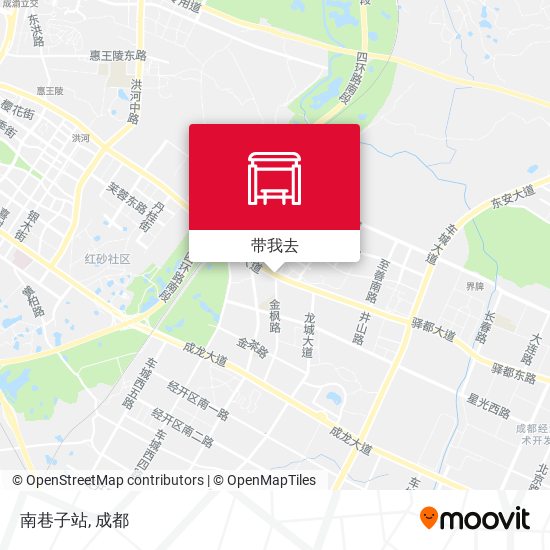 南巷子站地图