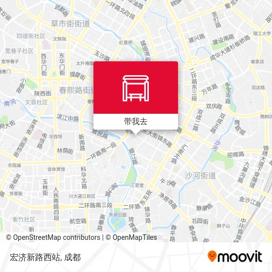 宏济新路西站地图