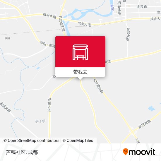 芦稿社区地图