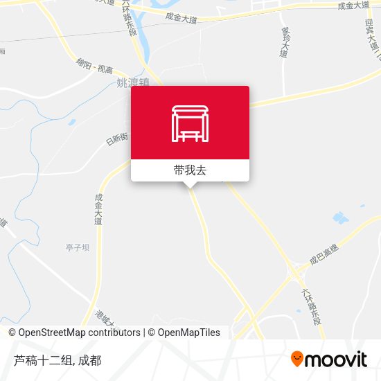 芦稿十二组地图