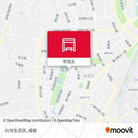 白河生态区地图