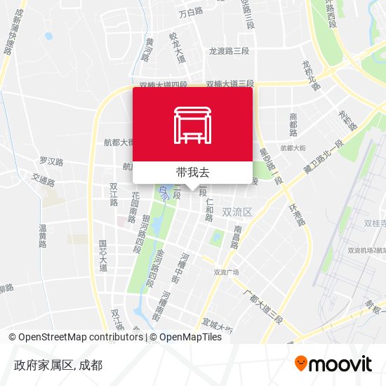 政府家属区地图