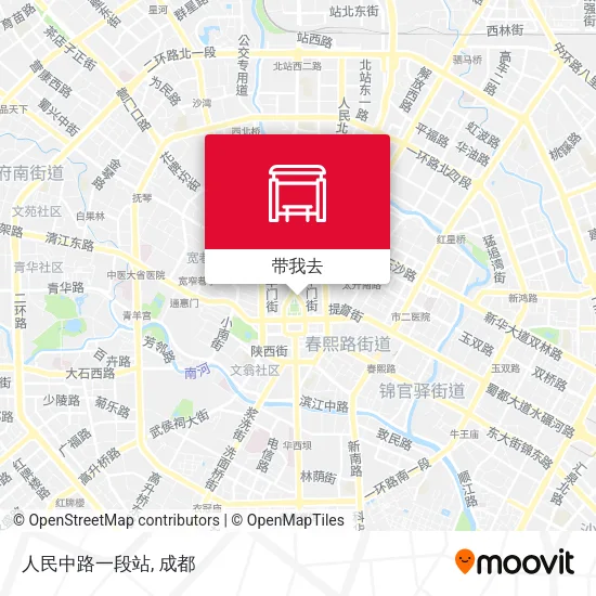 人民中路一段站地图