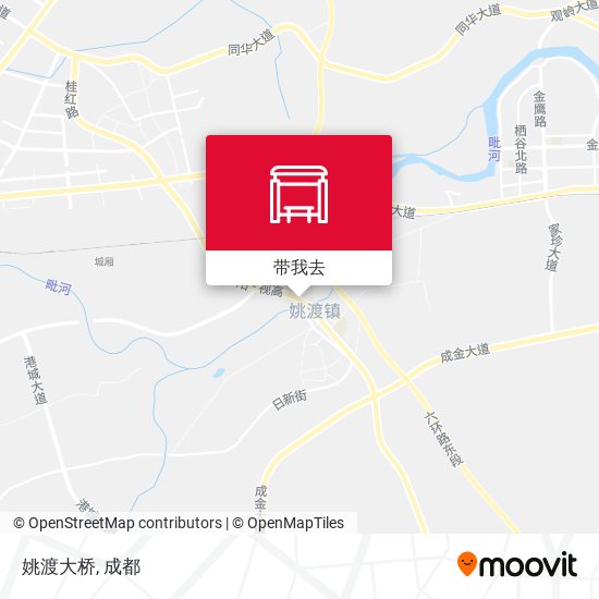 姚渡大桥地图