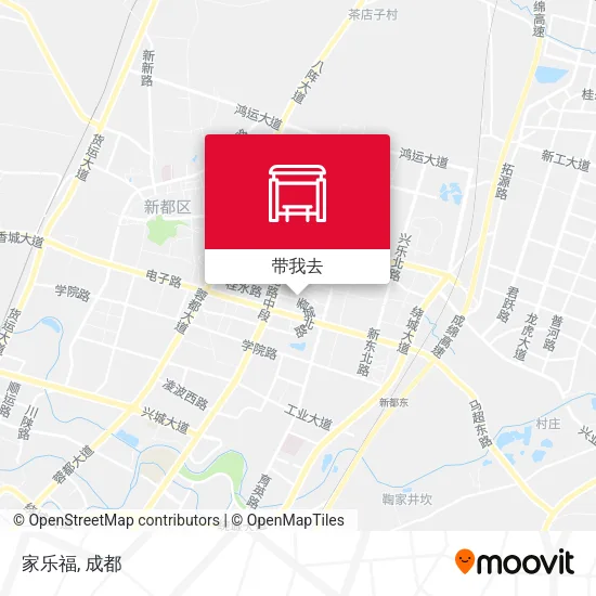 家乐福地图