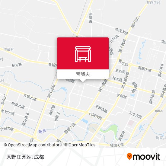 原野庄园站地图