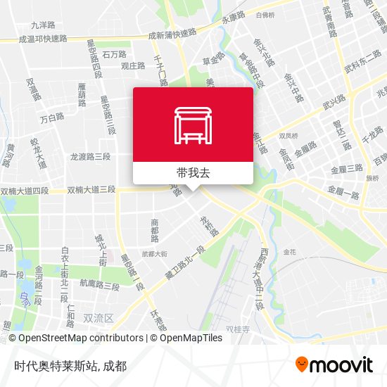 时代奥特莱斯站地图