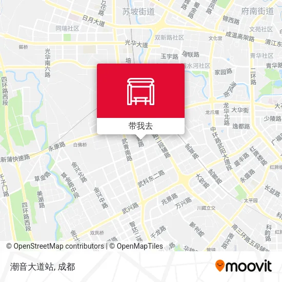 潮音大道站地图