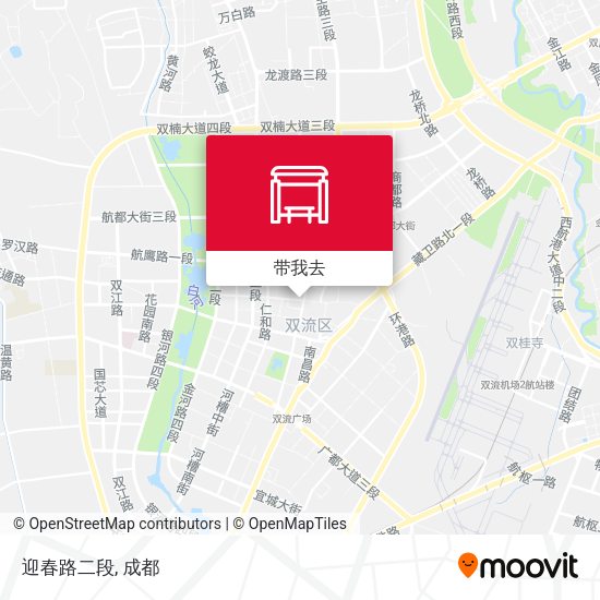 迎春路二段地图