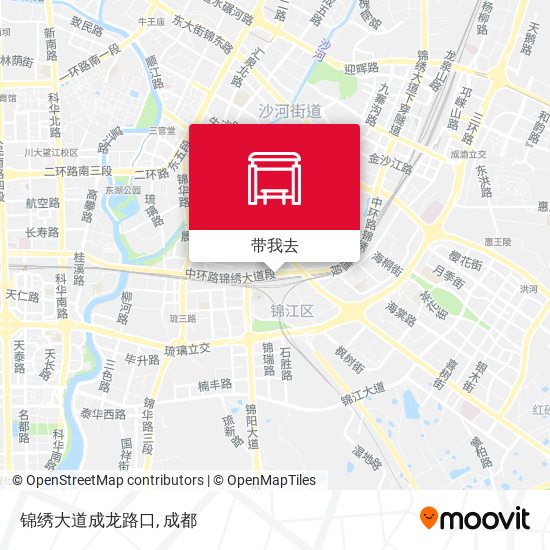 锦绣大道成龙路口地图