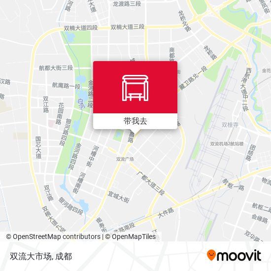 双流大市场地图