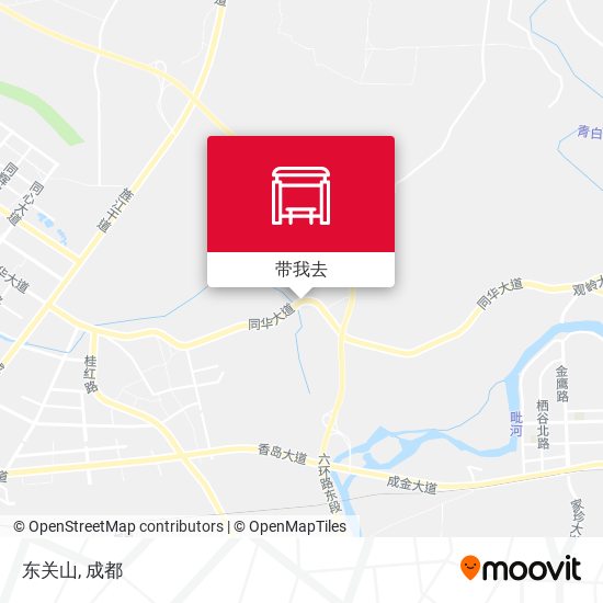 东关山地图