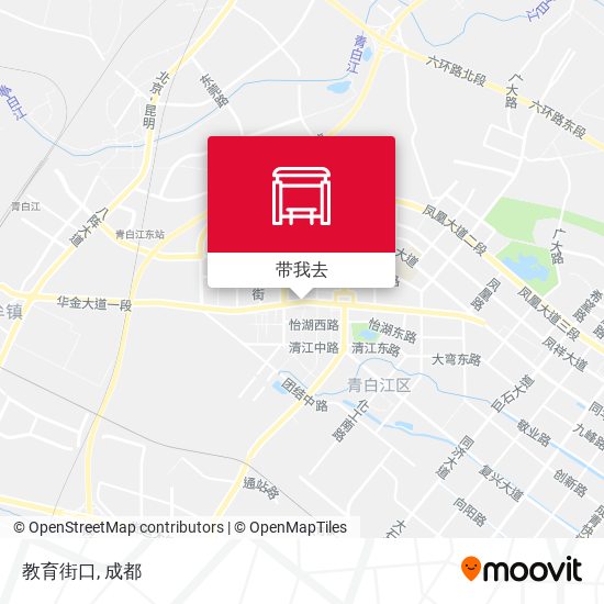 教育街口地图