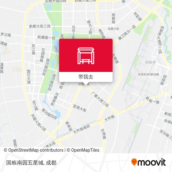 国栋南园五星城地图
