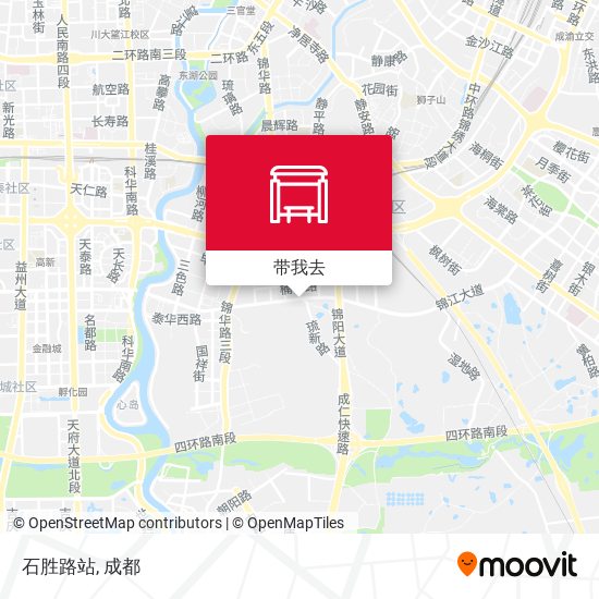 石胜路站地图
