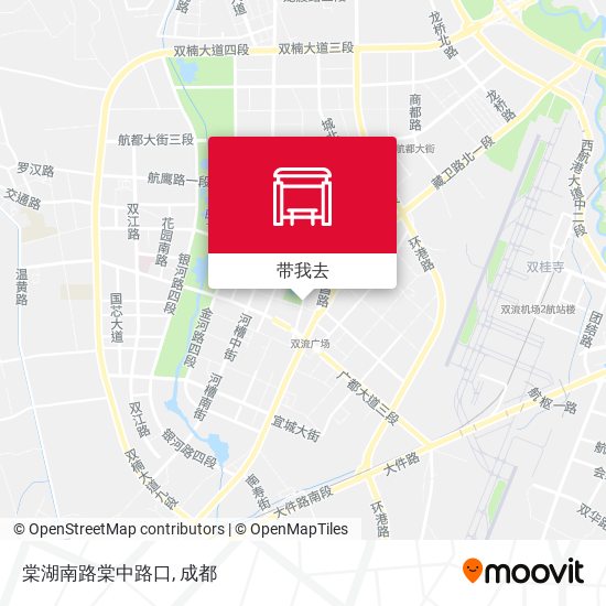 棠湖南路棠中路口地图