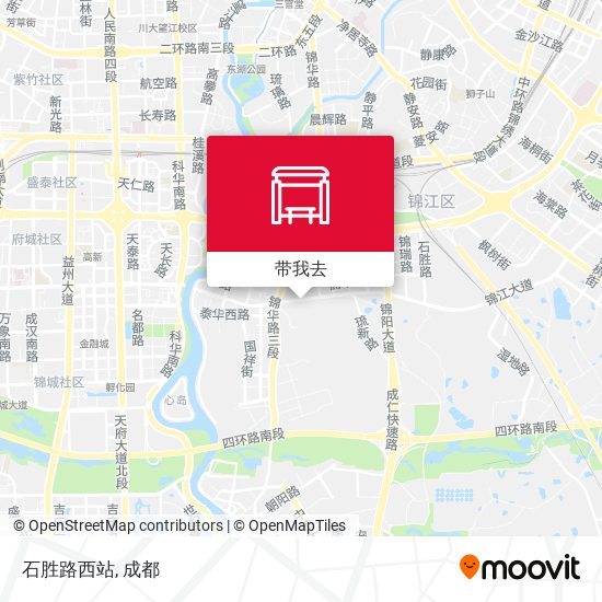 石胜路西站地图