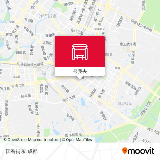 国香街东地图