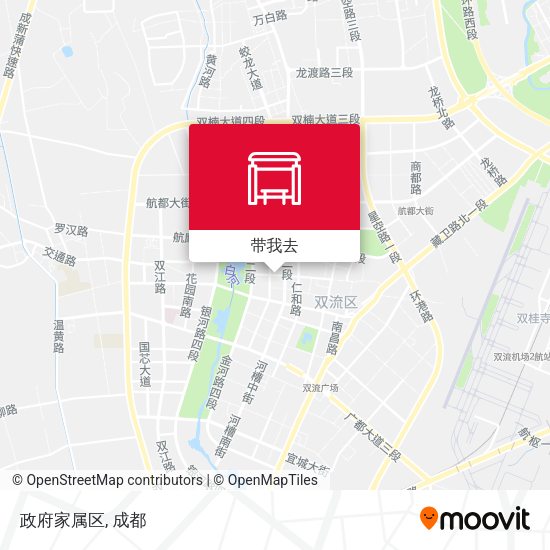 政府家属区地图