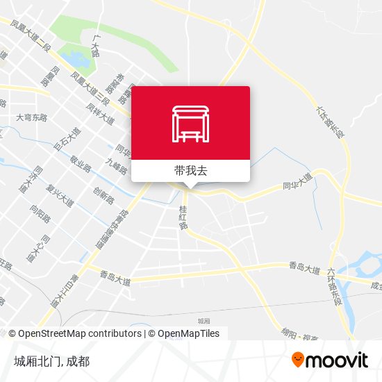 城厢北门地图