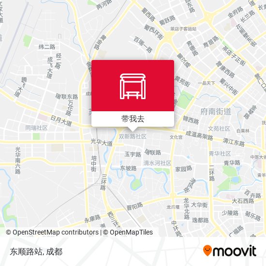 东顺路站地图