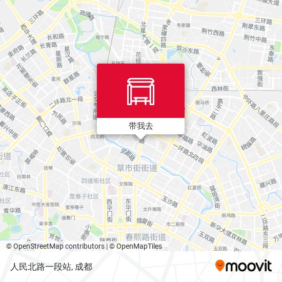 人民北路一段站地图