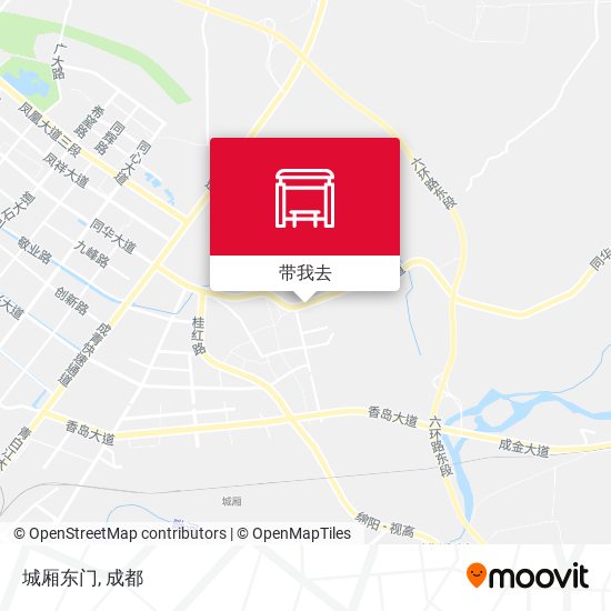 城厢东门地图
