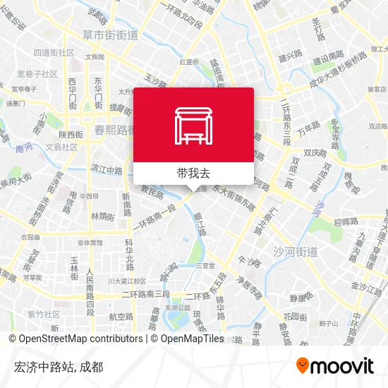 宏济中路站地图