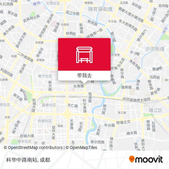 科华中路南站地图