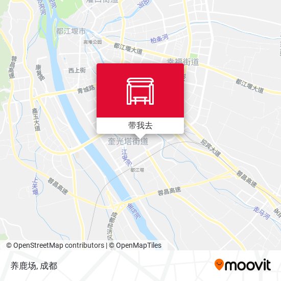 养鹿场地图