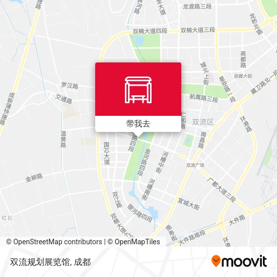 双流规划展览馆地图