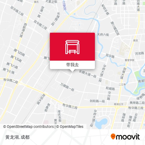 黄龙湖地图