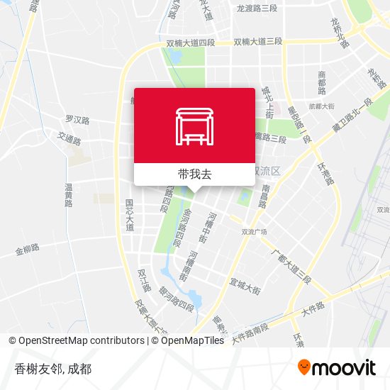 香榭友邻地图
