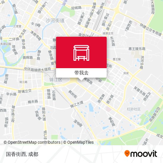 国香街西地图
